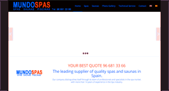 Desktop Screenshot of mundospas.com